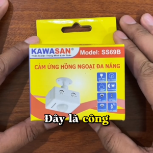 CÔNG TẮC CẢM ỨNG HỒNG NGOẠI NỔI TƯỜNG SS69B