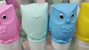 Panduan Membeli Botol Refill Silikon Motif Owl & Travel Toiletries