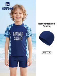 Momasong | Boys Swimwear Set Sun Protection For Hot Spring Vacation