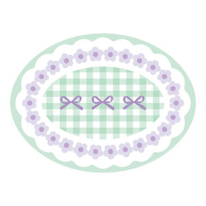 Cute Oval Heat Resistant Placemat INS Oil-Proof Waterproof PU Leather Dining Room Table Mats Kitchen Tableware Bistro Bar Home