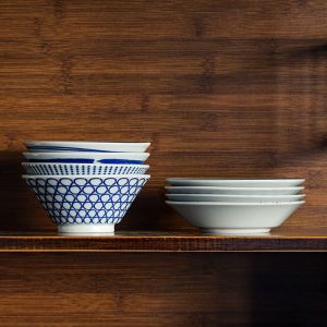 OMK Japanese Style Ceramic Bowl 280ML and 1000ML