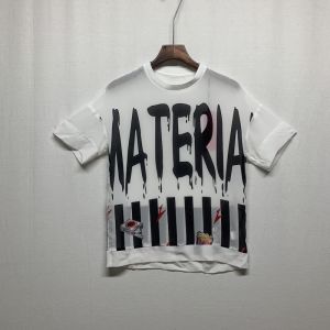 Áo Thun Nữ Tay Ngắn Mùa Hè Dáng Rộng Cổ Tròn in Chữ Thường Ngày Đa Năng TINIKENG Polyester 100% Mùa Hè 2025