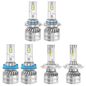 [UEB AUTO]2Pcs Driving Bulbs 6000K 9005/H11/H4 LED Driving Light Bulbs 3100LM Super Bright DC 10-32V with 12000RPM Cooling Fan