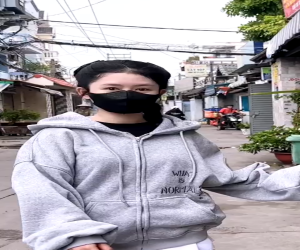 Áo Khoác Zip Hoodie WHAT IS NOMAL Chất Thun Nỉ Len Dài Tay Phồng Kiểu Form Boxy Jacket Menswear Chống Nắng Top Màu Xám