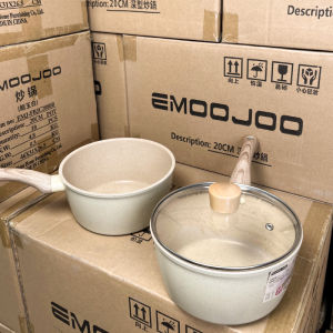 Baby Complementary Food Pot Non-Stick Mini Noodle Pot Hot Milk Cooking Pot Aluminum Alloy Stove Top Compatible Multi-Layer Bottom