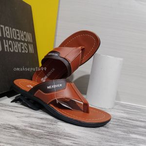 sandal japit pria terbaru hitam coklat l NEXOVER