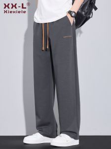 Loose Straight Leg Mens Casual Pants Autumn New Style American High Street Sporty Sweatpants Youthful Vitality Fashion Trend