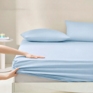 Luolai Kids | Cotton Sateen Fitted Sheet for Dormitory Use Single Piece