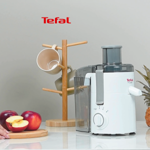 Tefal เครื่องคั้นและสกัดน้ำผลไม้ 0.95 ลิตร รุ่น ZE370138 - White