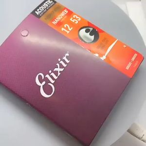 Elixir สายกีต้าร์โปร่ง Nanoweb Phosphor 16002 16027 16052 16077 16102