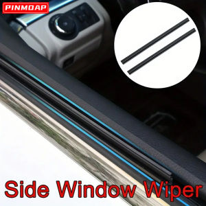 PINMOAP 2PCS Car Side Window Wiper Water Mist Remover Wiper Mutemulti Functional Defogging Dedicated Side Window Wiper Strip
