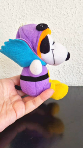 Superhero Snoopy plushie