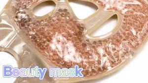 DUTRIEUX | 6PCS Ice Gel Bead Facial Cold Compress Mask Set Ice Eye Mask Eye Patches Hot & Cold Ice Pack Beauty Tools Sleeping Face SPA
