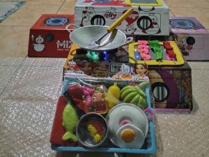 MAINAN EDUKASI ANAK KOMPOR MAINAN ANAK BISA NYALA KELAP KELIP