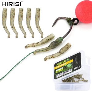 Hirisi 25/50pcs Carp Fishing Accessories Carp Hook Sleeve End Tackle Fishing Swivel AH195 Fishing Terminal Tackle