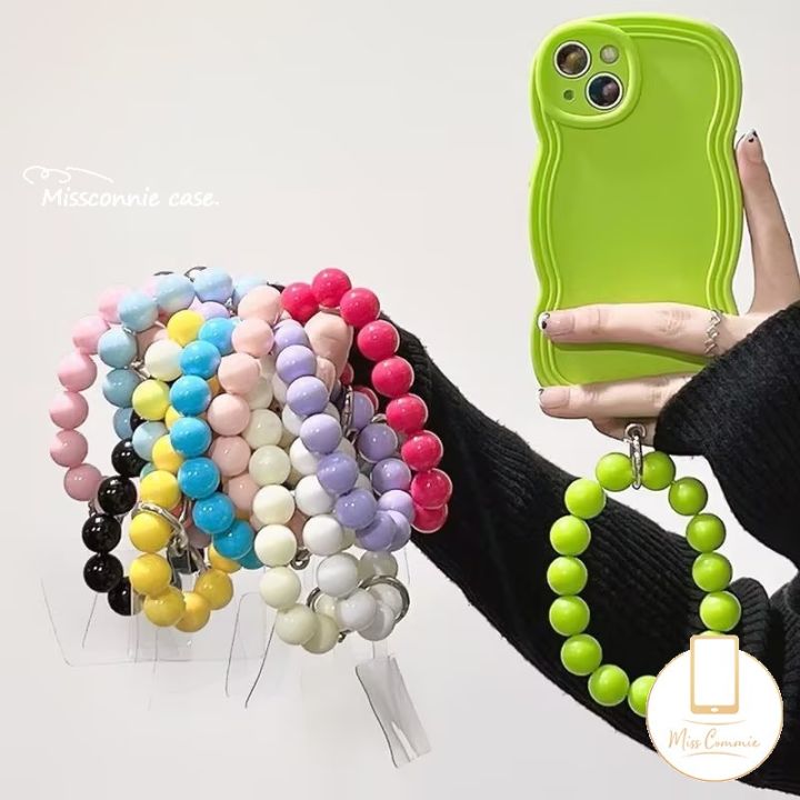 MissConnie Creative Mobile Phone Chains Cute Beaded Bracelet Anti-lost ...