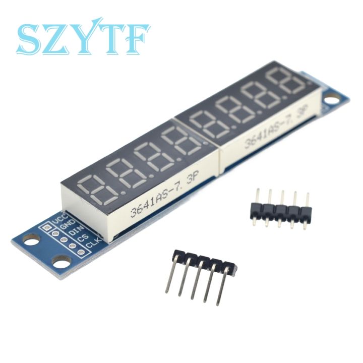 8-bit Digital Display Module MAX7219 LED Display Supports Cascaded 8 ...