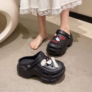 Giày EVA Hoạt Hình Dễ Thương Cho Trẻ Em Mùa Hè Ngoài Trời Đế Dày Đi Biển Dép Xăng Đan Đế EVA Thoáng Khí Thoải Mái Cho Bé Gái