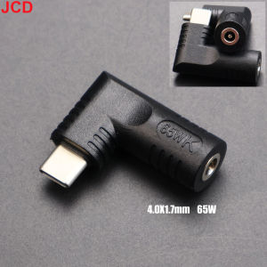 JCD 65W Laptop Power Charger Supply Adapter Connector USB Type-C Female To DC Male Jack Converter Plug For Lenovo HP DELL ASUS