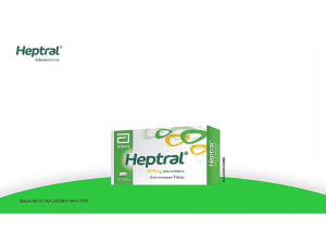 (Official Authentic)Heptral 500mg 20 Tablets | S-Adenosylmethionine | Improves liver function protects liver cells supports liver health