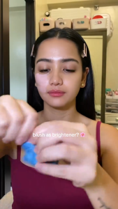 Kaka Show Long-Lasting Liquid Blush: Waterproof And Sweatproof Brightens Skin Tone Easy To Blend Natural Cream Blush Korean-Style Dewy Finish.