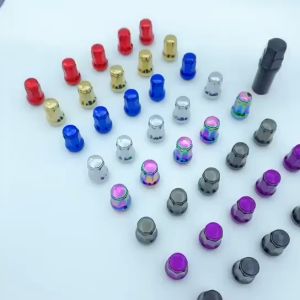 20Pcs 17mm Car Wheel Hex Lug Nuts M12*1.5 / M12*1.25 Carbon Steel Universal Wheel Lug Nut