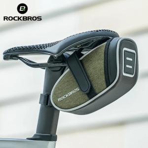 ROCKBROS Túi yên xe đạp mòn MTB xe đạp đường trường Túi gắn sau cảnh báo phản ánh thiết bị đi xe đạp cơ động