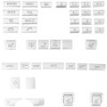 SNBLO Car Interior Decoration Stickers for Mercedes-Benz E-Class 200E260L e300 Central Control Panel Button Metal Material. 