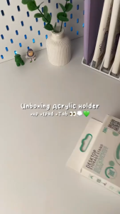 { NY ACC } HD 69 Holder Desktop Tab HD-69 Stand HP Tablet Akrilik Transparan HD69