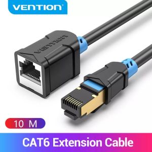 Vention Ethernet Cable RJ45 Cat 7 Extender Cable Male to Female Lan Network Extension Cable 1m 1.5m 2m 3m 5m Cord for PC Laptop