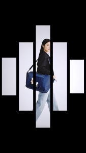 RONINA Korean Travel Fitness Foldable Luggage Handbag Outdoor Luggage Storage Bag Solid Color Travel Sports Large Gym Bag Portable Luggage Bag | R6273