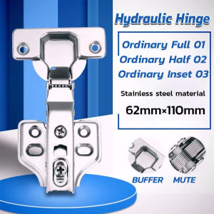Homehub Hinge For Cabinet Hydraulic Hinge Smooth Soft Quiet Close Adjustable 3 Types Stable Durable