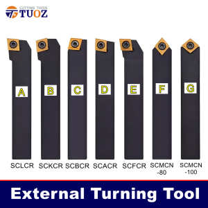 External Turning Tool SCLCR SCLCL SCACR SCKCL SCBCR SCKCR SCFCR SCMCN 1212H09 1616H09 2020K09 Holder For CCMT09 Carbide Inserts