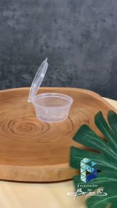 Thinwall Cup 25ml isi 50pcs – Cup Plastik Saus Sambal Puding Mini Food Grade