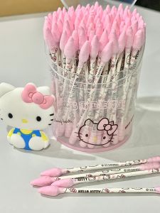 กิ๊บตุ๊กตาสุนัขกล้วยแบบใช้แล้วทิ้ง 2 หัว ลูกล้อ ลูกปัดสำหรับทำความสะอาด คอลอมบิ ชุดดูแลสุขอนามัยส่วนตัว