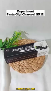 SR12 Pasta Gigi Charcoal Odol Pemutih & Pembersih Karang Gigi Sensitif Ngilu Perawatan Mulut Complete Care