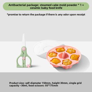 Ankou | Baby Food Grade Silicone Molds Paw Shaped Steamed Cake Baking Tool