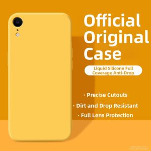 imobile | Liquid Silicone Shockproof iPhone XR Case Yellow