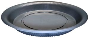 จานรองกระถาง กระถางต้นไม้ มินิมอล เบอร์ 12 15 18 20 21 นิ้ว สีดำ สีขาว สีเทา สีอิฐ