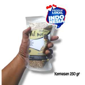 Pakan Burung Branjangan harian gacor LARK MIX kemasan 250gr