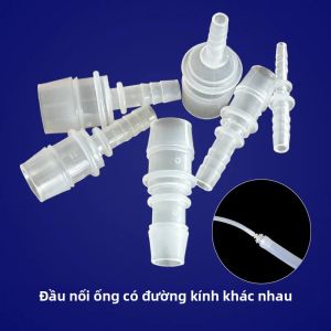 Đầu Nối Ống Mềm Bằng Nhựa Bộ Chuyển Đổi Đường Kính Biến Đổi Barb Reducer Cho Sửa Chữa Đường Ống Nước Vườn Bể Cá