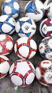 Bóng Đá Khâu Tay CM 3 lớp Vinafootball Da PVC Chính Hãng Bách Hiền (Tặng kim + Lưới)