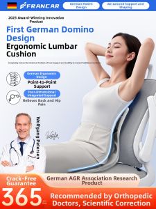 FULANKA | Ergonomic Lumbar Support Seat Cushion