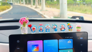 Set 6 Doraemon Mini Trang Trí Decor Màn Hình Taplo Xe Bàn Học Bàn Làm Việc Đáng Yêu