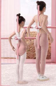 Gậy tập lưng vai chống gù uốn thẳng lưng - Gậy tập yoga gậy chống gù lưng tập thể dục đa năng tập toàn thân cổ vai lưng eo mông chân