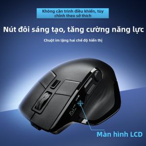 Sanwa Supply | Ergonomic Customizable Silent Bluetooth Mouse