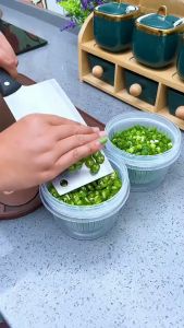 Toples Bulat Transparan & Wadah Saringan Penyimpanan Serbaguna