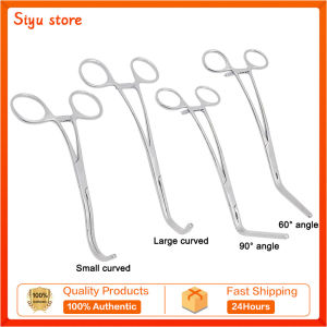 GREATLH Non-invasive Aortic Occlusion Forceps Tweezers Micro Forceps Non-invasive Forceps Thoracic Cardiovascular Instrument