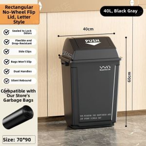 Large Capacity Mobile Garbage Bin