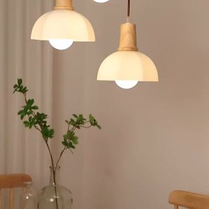 Japanese Style Retro Restaurant Light Dining Area Droplights Ceiling Light Led Chandelier Minimalist Bar Counter Light Dining Pendant Light Hanging Lamp
